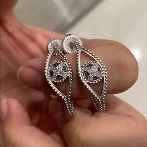 Freida Rothman Sparkly Hoops